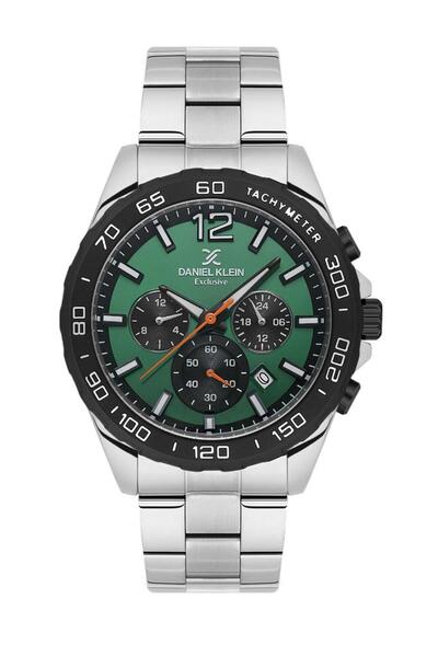 Daniel Klein Dk.1.13743-4 Exclusive Tachymeter Fonksiyonlar Aktif Çelik Kapla...