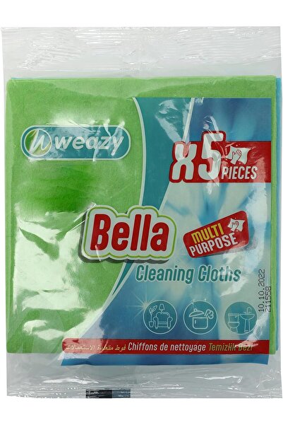 Weazy مناديل تنظيف ويزي فانتسي هوم بيلا، 5 قطع، متعددة الألوان