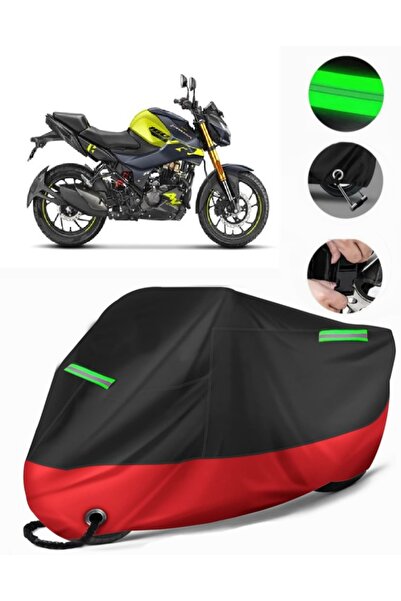 MotoEN Hero Thriller Compatible Premium Motorcycle Tarpaulin (Lock Compatible...