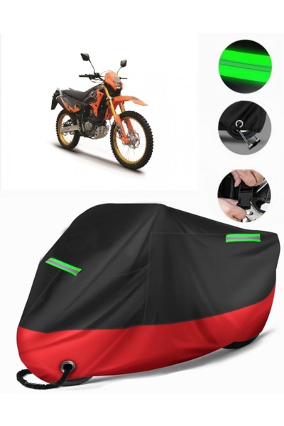 MotoEN Rks RK200-R متوافق مع القماش المشمع للدراجات النارية (متوافق مع القفل)...