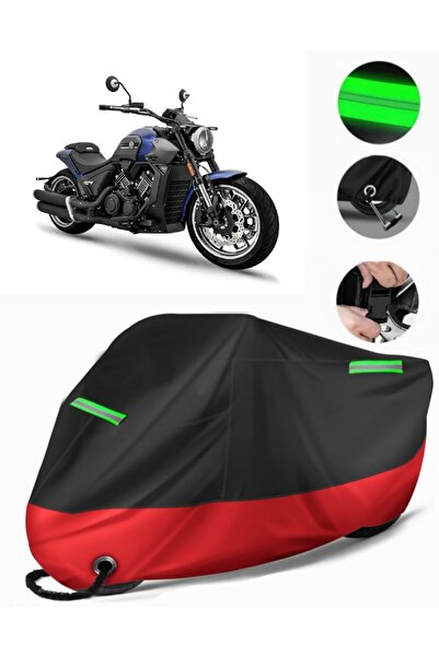 MotoEN Rks C1002 V Compatible Premium Motorcycle Tarpaulin (Lock Compatible) ...
