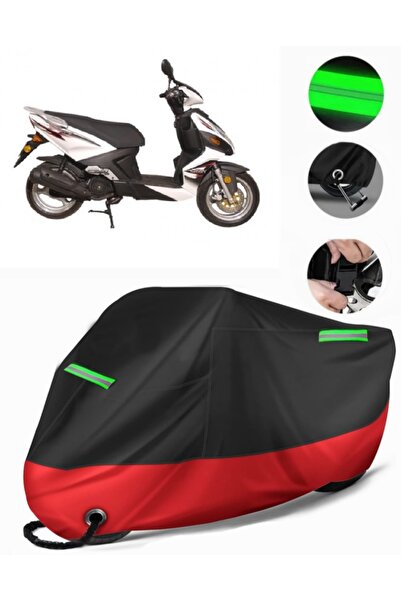 MotoEN Lifan Eagle 125 Compatible Premium Motorcycle Tarpaulin (Lock Compatib...