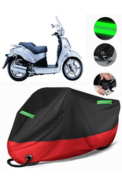 MotoEN Kymco People 250 Compatible Premium Motorcycle Tarpaulin (Lock Compati...