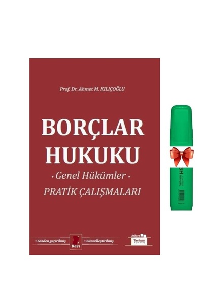 Turhan Kitabevi Borçlar Hukuku Genel Hükümler Pratik Çalışmaları( Ahmet M. Kı...