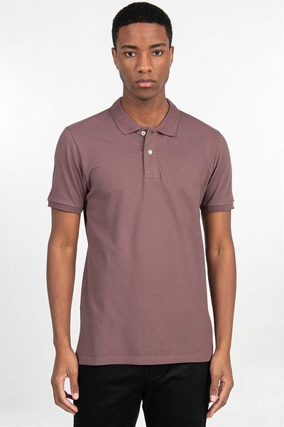 Tudors Ανδρικό μπλουζάκι Slim Fit Narrow Cut απλό Polo Collar