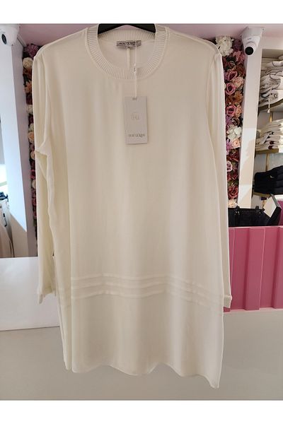FUAT GÜRSEN Fuat Gürsen Women's Ecru Underwear Tunic