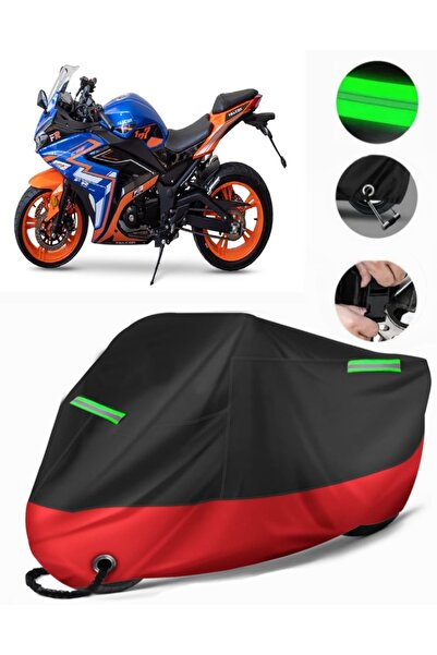 MotoEN Falcon Fr-177 Compatible Premium Motorcycle Tarpaulin (Lock Compatible...