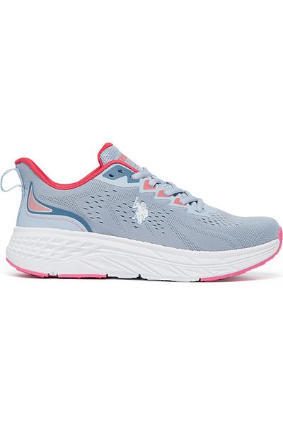 U.S. Polo Assn. Women's Green Low-Top Sneakers - Bold Lace-Up Style, Comfortable Casual Footwear