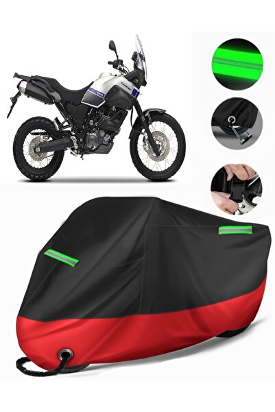MotoEN Yamaha Xtz 660Za Tenere Compatible Premium Motorcycle Tarpaulin (Lock ...