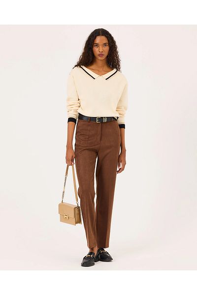 SEÇİL Elastic Waist Long Sleeve Knitwear Sweater