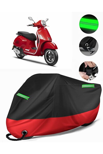 MotoEN Vespa Gts 150 Abs Compatible Premium Motorcycle Tarpaulin (Lock Compat...