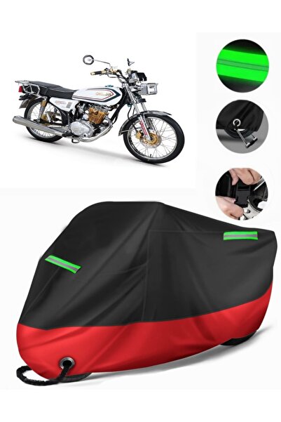 MotoEN Kuba Cheetah 180-Fc Compatible Premium Motorcycle Tarpaulin (Lock Comp...