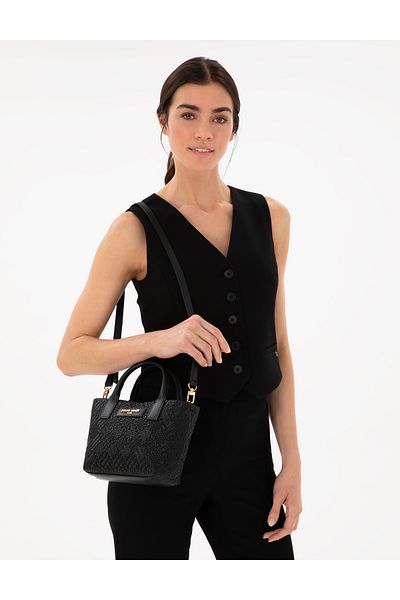 Pierre Cardin Black Shoulder Bag 50305479 -Vr046