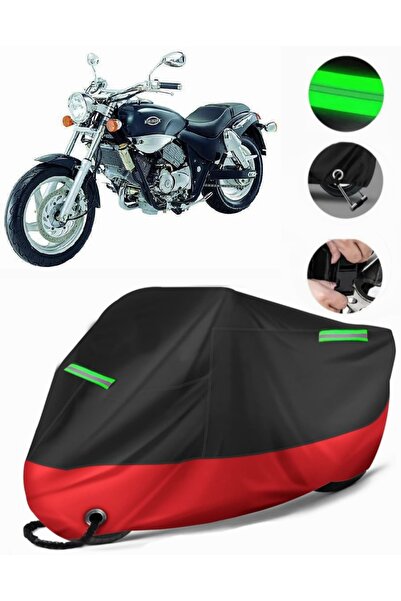 MotoEN Kymco Venox 250 Compatible Premium Motorcycle Tarpaulin (Lock Compatib...