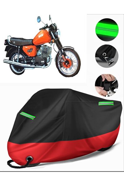MotoEN Mz Etz 251 Compatible Premium Motorcycle Tarpaulin (Lock Compatible) B...