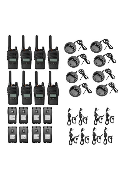 BAOFENG E88 PMR el telsizi (8'li Set)