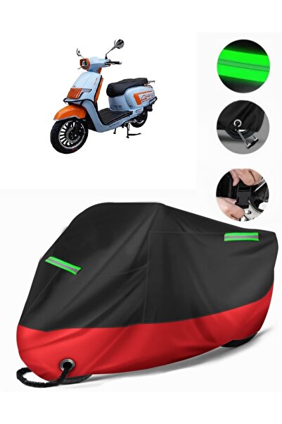 MotoEN Apachi Nova 125 Compatible Premium Motorcycle Tarpaulin (Lock Compatib...