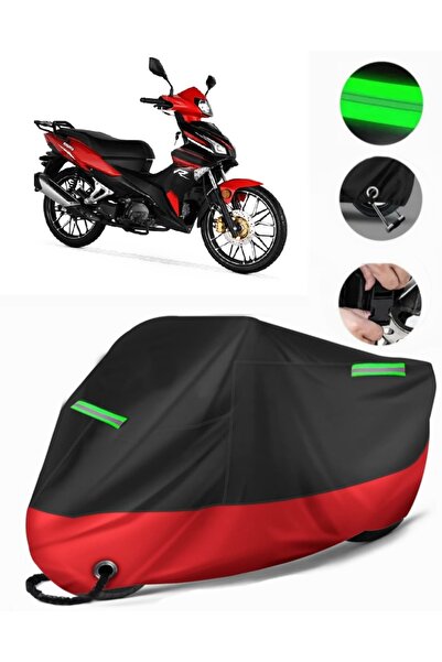 MotoEN Rks Rodos 100 متوافق مع القماش المشمع للدراجات النارية (متوافق مع القف...