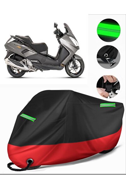 MotoEN غطاء دراجة نارية ممتاز متوافق مع Peugeot Satelis 400 (متوافق مع القفل)...