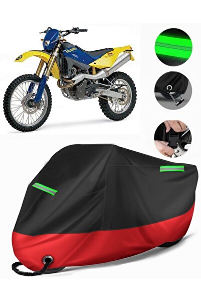 MotoEN Husqvarna Te 610 Compatible Premium Motorcycle Tarpaulin (Lock Compati...
