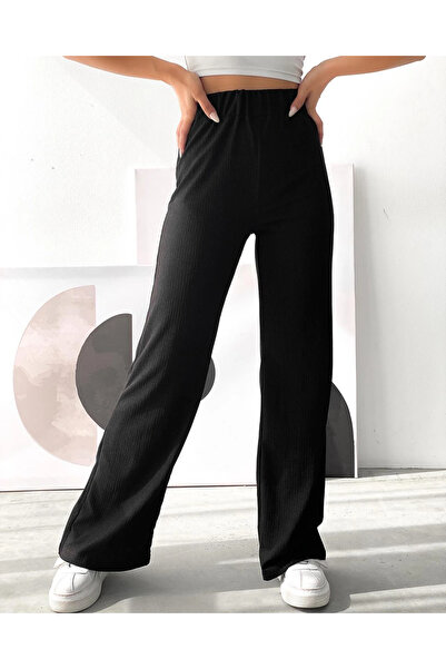 OKULCUBABA Γυναικεία άνετα καθημερινά παντελόνια Bürümcük