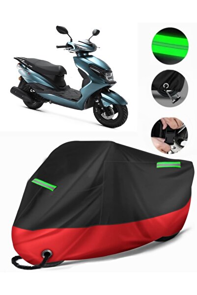 MotoEN غطاء دراجة نارية ممتاز متوافق مع Kuba Space 50 Pro (متوافق مع القفل) أ...