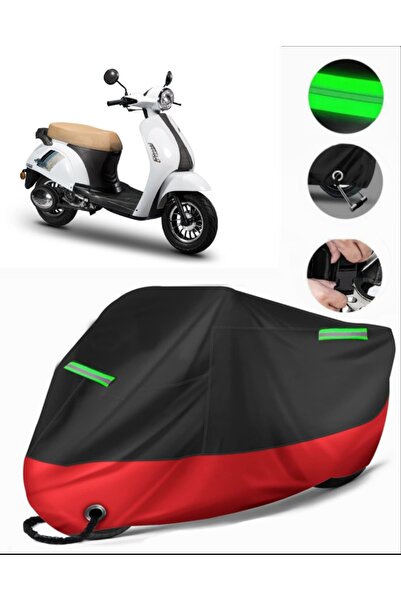 MotoEN غطاء دراجة نارية ممتاز متوافق مع Motoran Allegro (متوافق مع القفل) أسو...