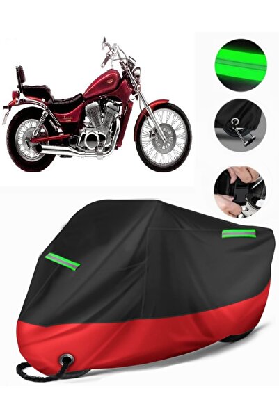 MotoEN سوزوكي VS 800 Intruder متوافق مع القماش المشمع للدراجات النارية (متواف...