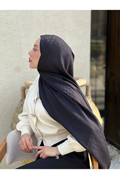 Modakaşmir Şal cu model Linn din seria Jacquard mătăsos