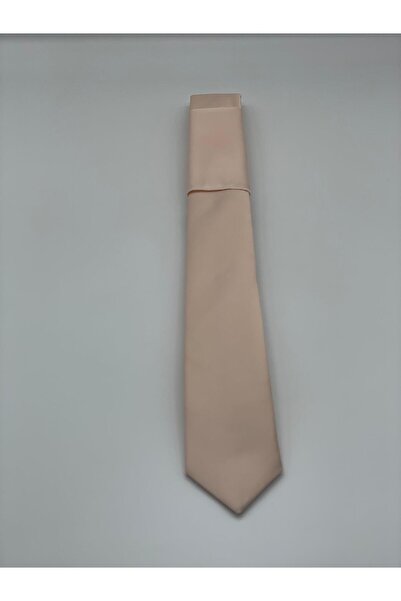 Fitmens Ecru Men's Tie and Handkerchief Set - Fs- 001866