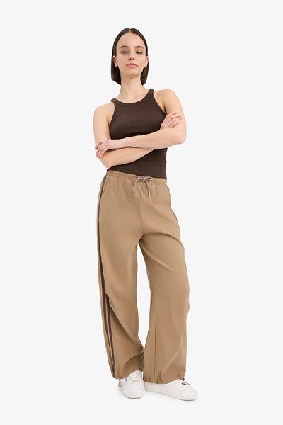 DeFacto Flexible Waisted Adjustable Parachute Fabric Pantaloni Tyc3F1201B 72505408020 F210