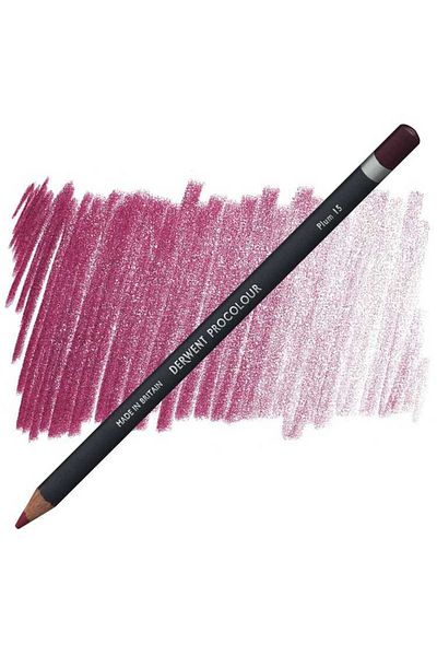 Derwent Procolour Dry Crayons 15 Plum