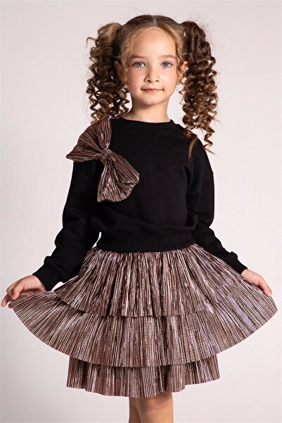 Dmb Girl's 2 Piece Set Bronze M0527