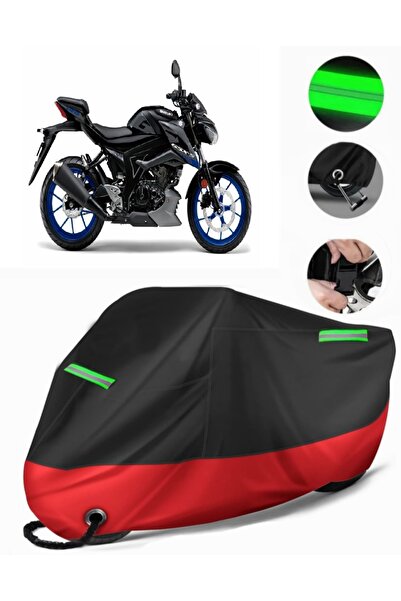 MotoEN سوزوكي GSX-S 125 متوافق مع القماش المشمع للدراجات النارية (متوافق مع ا...