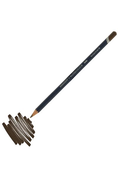 Derwent Watercolor Waterable Crayon Vandyke Brown