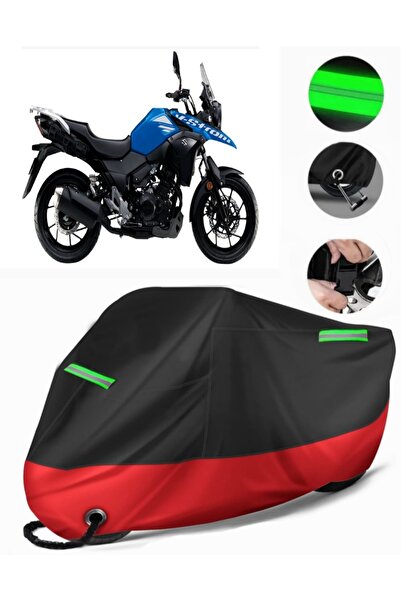 MotoEN سوزوكي V-Strom 250 متوافق مع القماش المشمع للدراجات النارية (متوافق مع...