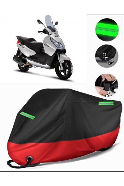 MotoEN Piaggio X7 Evo 300 Compatible Premium Motorcycle Tarpaulin (Lock Compa...