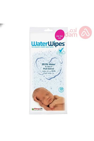 WaterWipes WATERWPS 99%WATER&FRUIT EXTRCT 28WPS