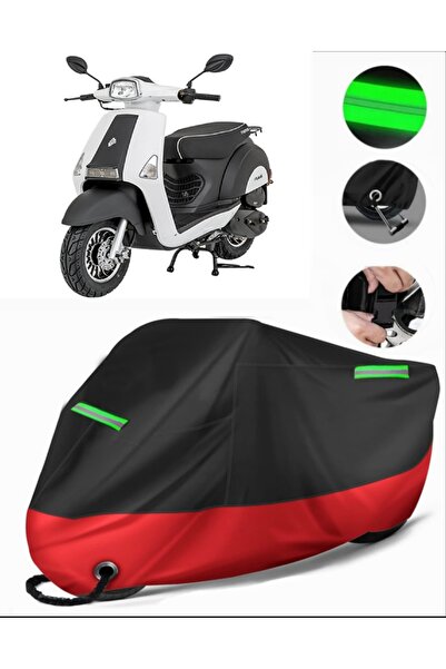 MotoEN Mondial 50 Revival Compatible Premium Motorcycle Tarpaulin (Lock Compa...