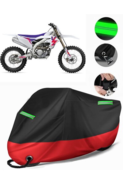 MotoEN Yamaha Yz 450 F Compatible Motorcycle Tarpaulin Premium (Lock Compatib...