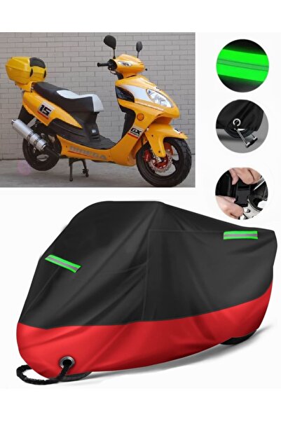 MotoEN Steel Motor Wind Hunter 150 Compatible Premium Motorcycle Tarpaulin (L...