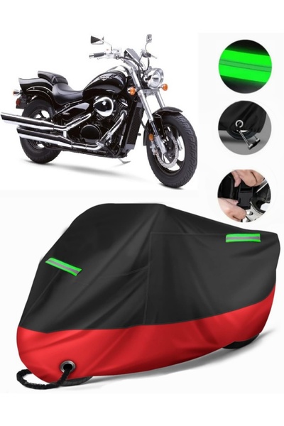 MotoEN سوزوكي مارودر 250 متوافق مع القماش المشمع للدراجات النارية (متوافق مع ...