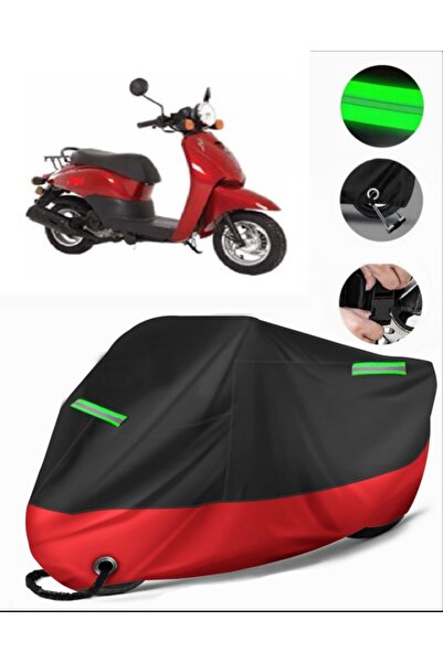 MotoEN Motoran Ninety Compatible Premium Motorcycle Tarpaulin (Lock Compatibl...