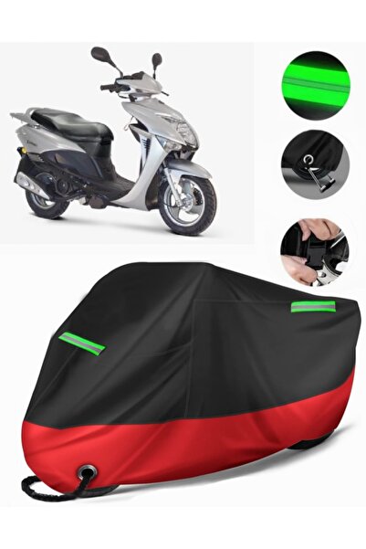 MotoEN Kanuni Trex 150 Compatible Premium Motorcycle Tarpaulin (Lock Compatib...