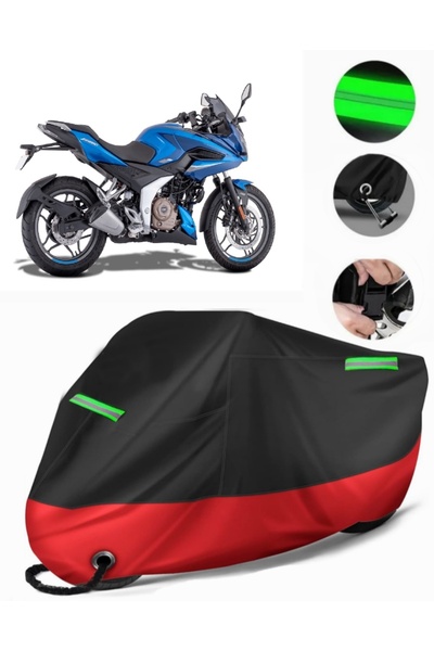 MotoEN Bajaj Pulsar F 250 متوافق مع القماش المشمع للدراجات النارية (متوافق مع...
