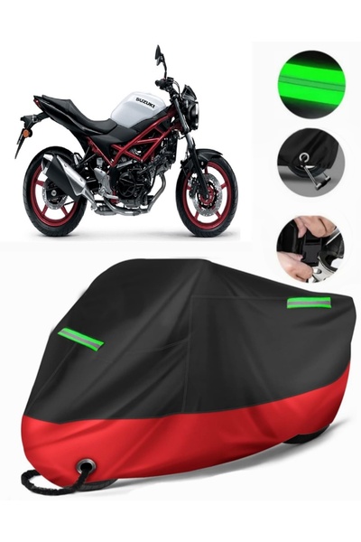 MotoEN سوزوكي SV650X متوافق مع القماش المشمع للدراجات النارية (متوافق مع القف...