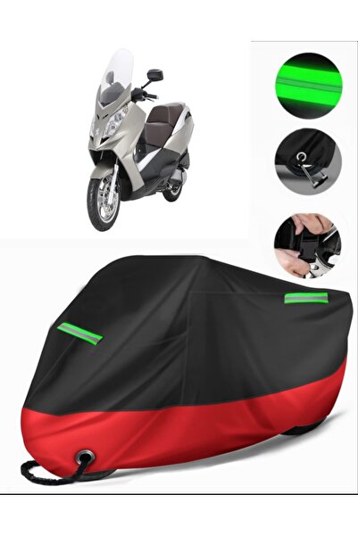 MotoEN Peugeot Satelis 500 Compatible Premium Motorcycle Tarpaulin (Lock Comp...