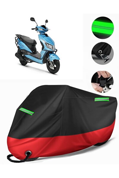 MotoEN غطاء دراجة نارية ممتاز متوافق مع خشب الورد من كوبا (متوافق مع القفل) أ...