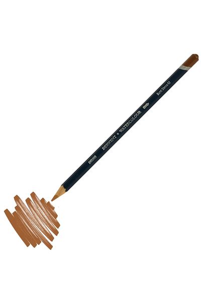 Derwent Watercolor Waterable Crayons Burnt Sienna