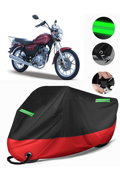 MotoEN Kanuni Bora 125 Compatible Premium Motorcycle Tarpaulin (Lock Compatib...